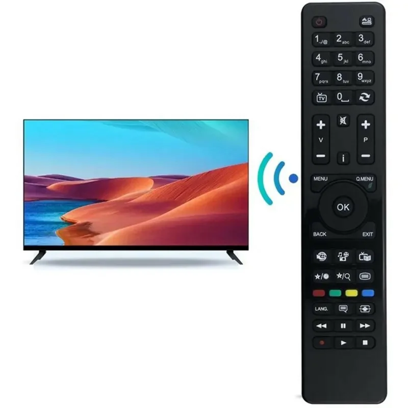 Mando a distancia por infrarrojos RC4860 para TV Hitachi, controlador inalámbrico ergonómico de reemplazo con control a larga distancia