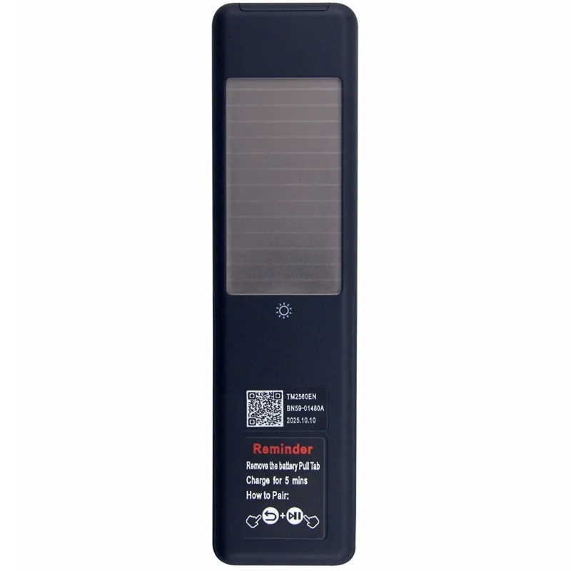 BN59-01480A para mando a distancia Samsung TV, ergonómico, con carga solar, control por voz, mando para televisión inteligente, reemplazo del controlador