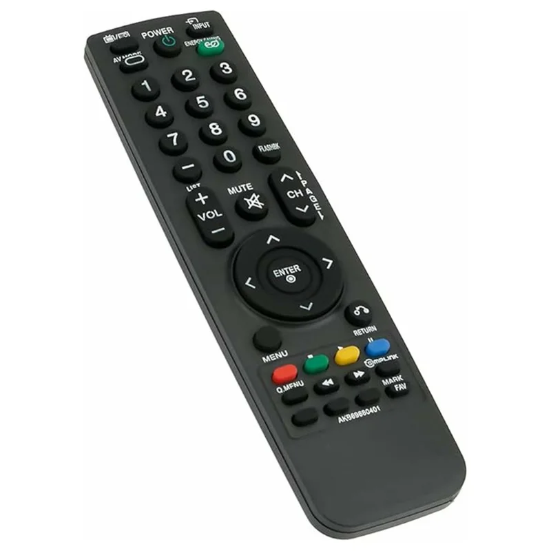 Mando a distancia infrarrojo AKB69680401 para televisor LG, controlador de repuesto ergonómico por IR
