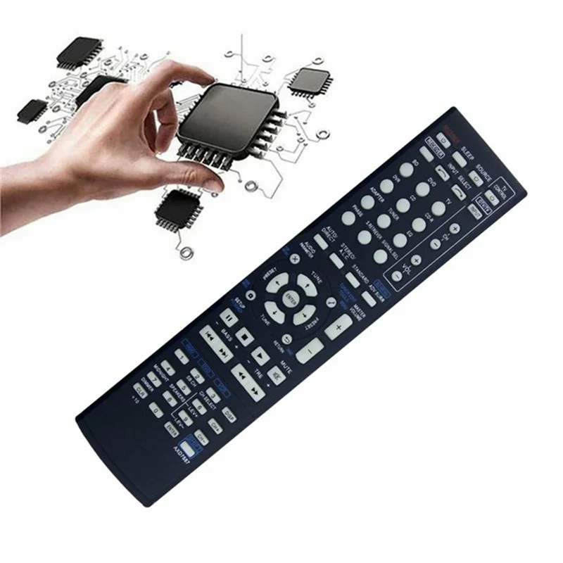 AXD7587 Infrarot-Fernbedienung für Pioneer AV-Receiver, ergonomische kabellose IR-Ersatzfernbedienung für Fernseher