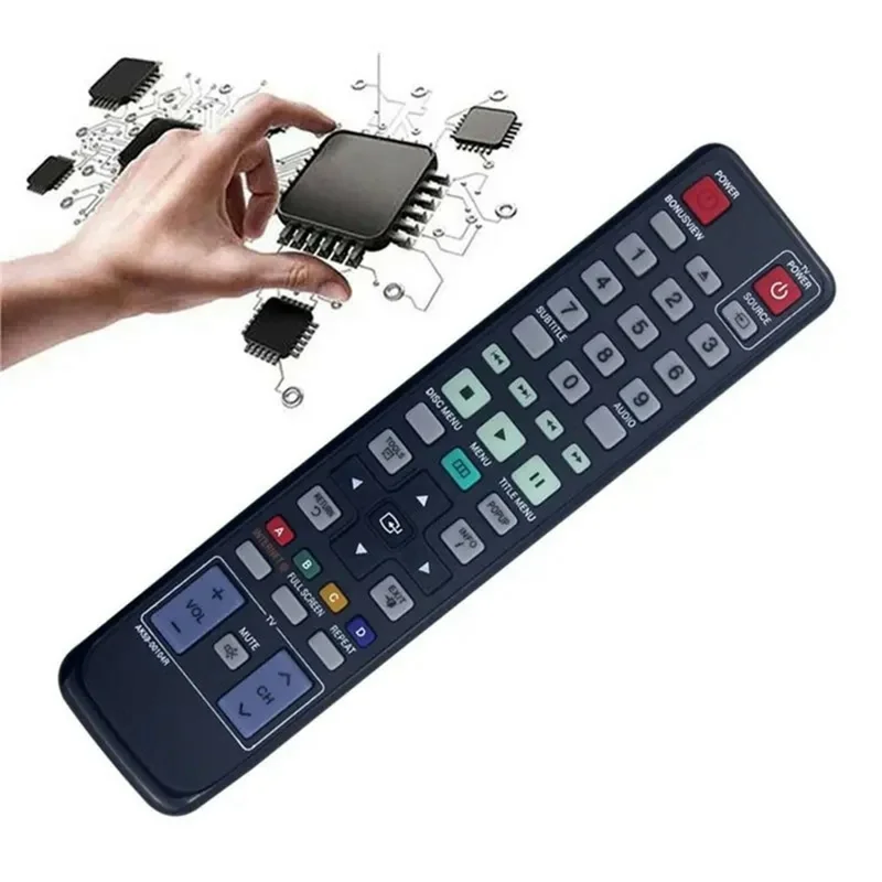Mando a distancia infrarrojo AK59-00104R para reproductor Blu-ray DVD, uso directo, control inalámbrico IR con señal fuerte, reemplazo