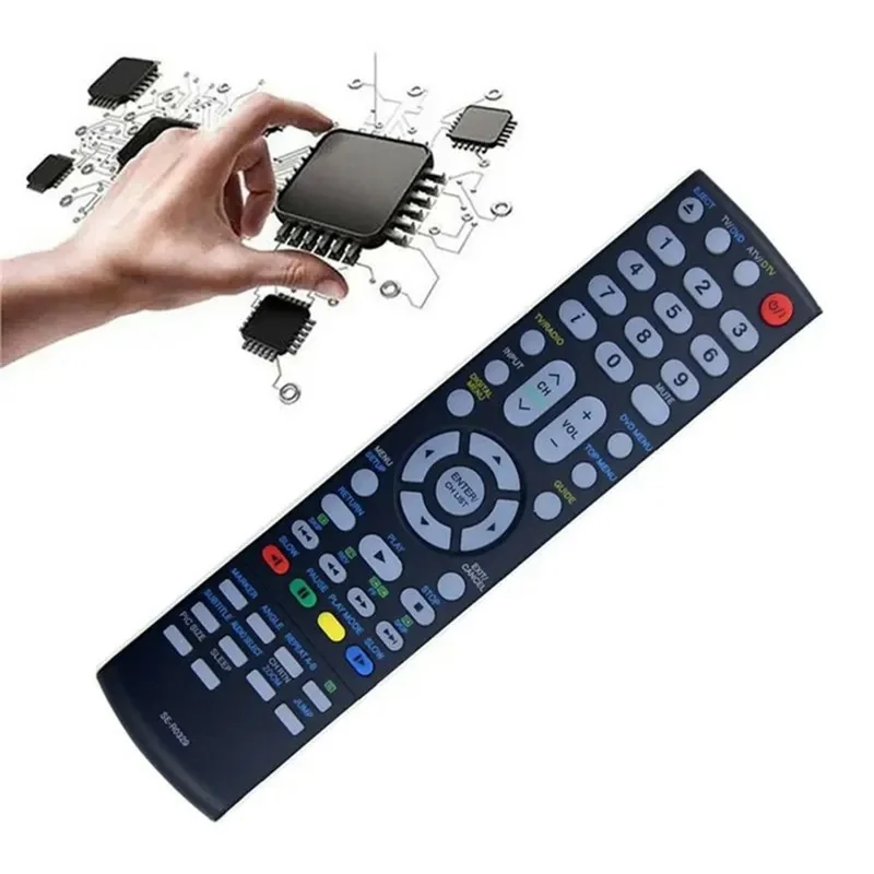 SE-R0329 Mando a distancia por infrarrojos para reproductor DVD Toshiba, controlador inalámbrico ergonómico de repuesto