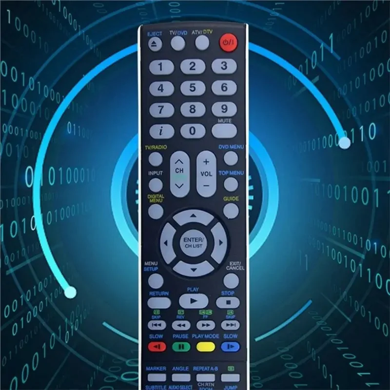 SE-R0329 Mando a distancia por infrarrojos para reproductor DVD Toshiba, controlador inalámbrico ergonómico de repuesto