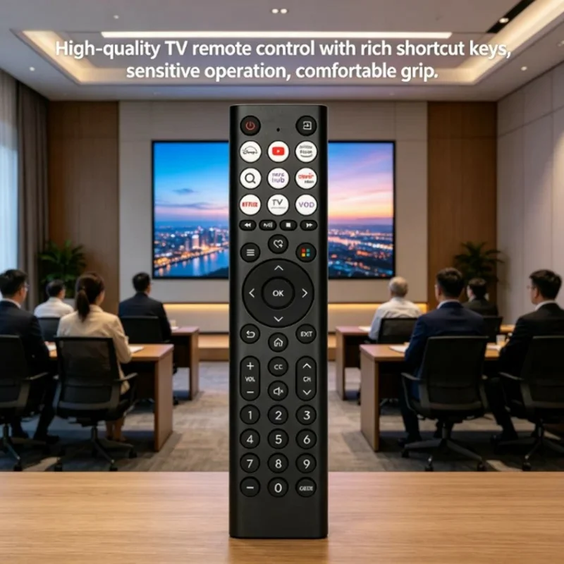 EN2F38H Mando a Distancia por Infrarrojos para Televisores Hisense, Control Remoto Inalámbrico Ergonómico de Reemplazo