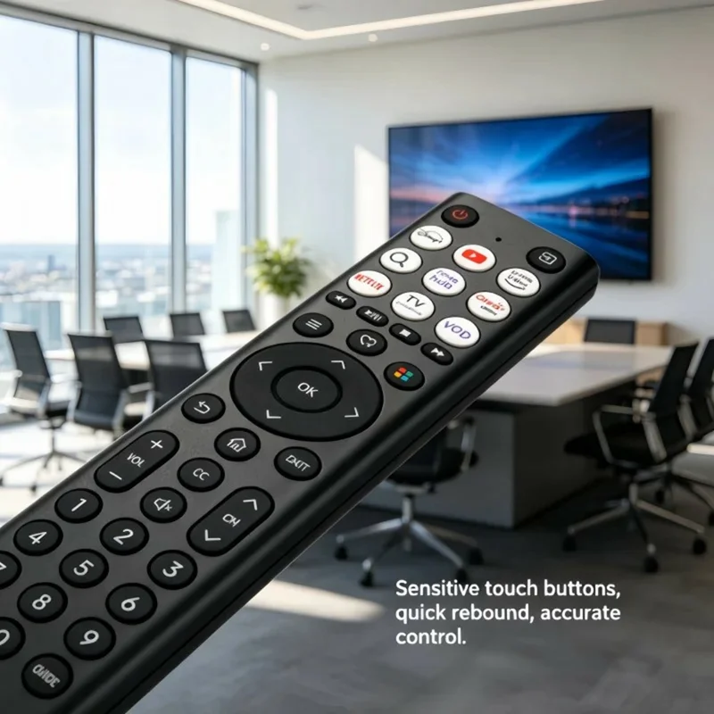 EN2F38H Mando a Distancia por Infrarrojos para Televisores Hisense, Control Remoto Inalámbrico Ergonómico de Reemplazo