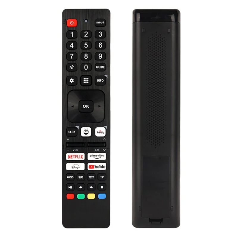 RMC0155N Pilot do telewizora Sharp, materiał ABS, zasięg 10 m, ergonomiczny, podczerwień, IR, kontroler zastępczy