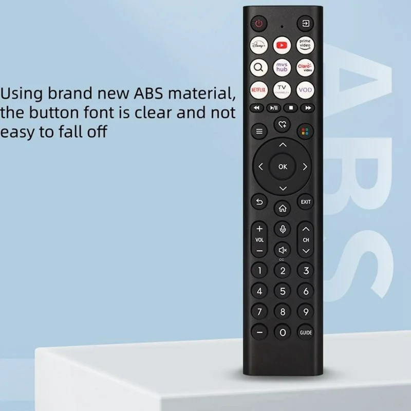 ERF2F38H Fjernbetjening til Hisense TV Infrarød IR-controller af ABS materiale Controller-erstatning (uden stemmefunktion)