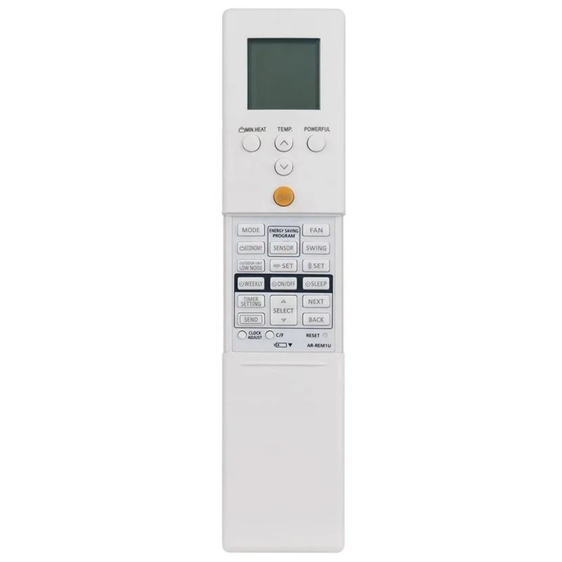 Zdalne sterowanie AR-REM1U do klimatyzatora Fujitsu, ergonomiczne, zasięg 10 m, wyświetlacz LCD, wymiana