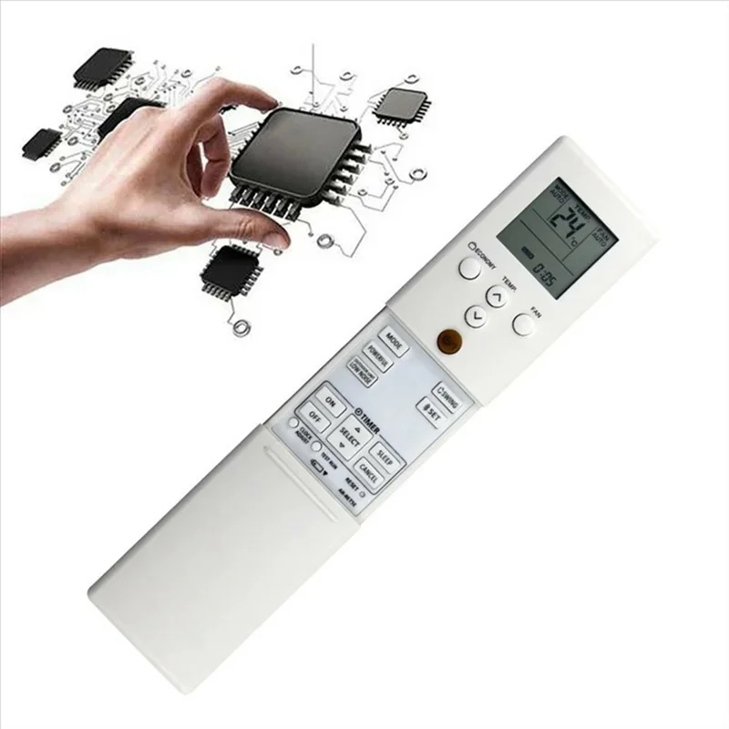 Zdalne sterowanie AR-RET5E do klimatyzatora Fujitsu z wyświetlaczem LCD, podczerwień, ergonomia, zamiennik
