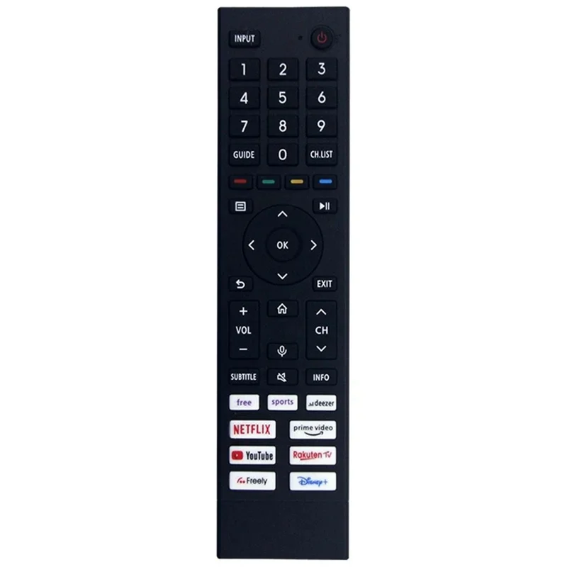 Pilot CT-8575 do telewizora Toshiba, zasięg 10 m, bez funkcji głosowych, sterowanie podczerwienią, IR, zamiennik pilota