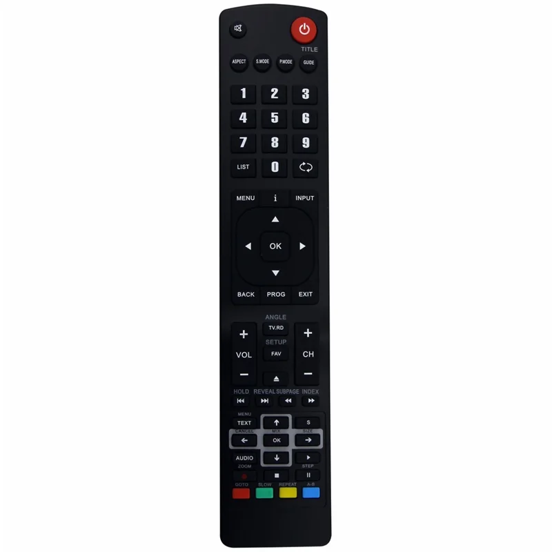 RM-C3174 Do pilota do telewizora JVC, zdalne sterowanie IR podczerwień - Czarny