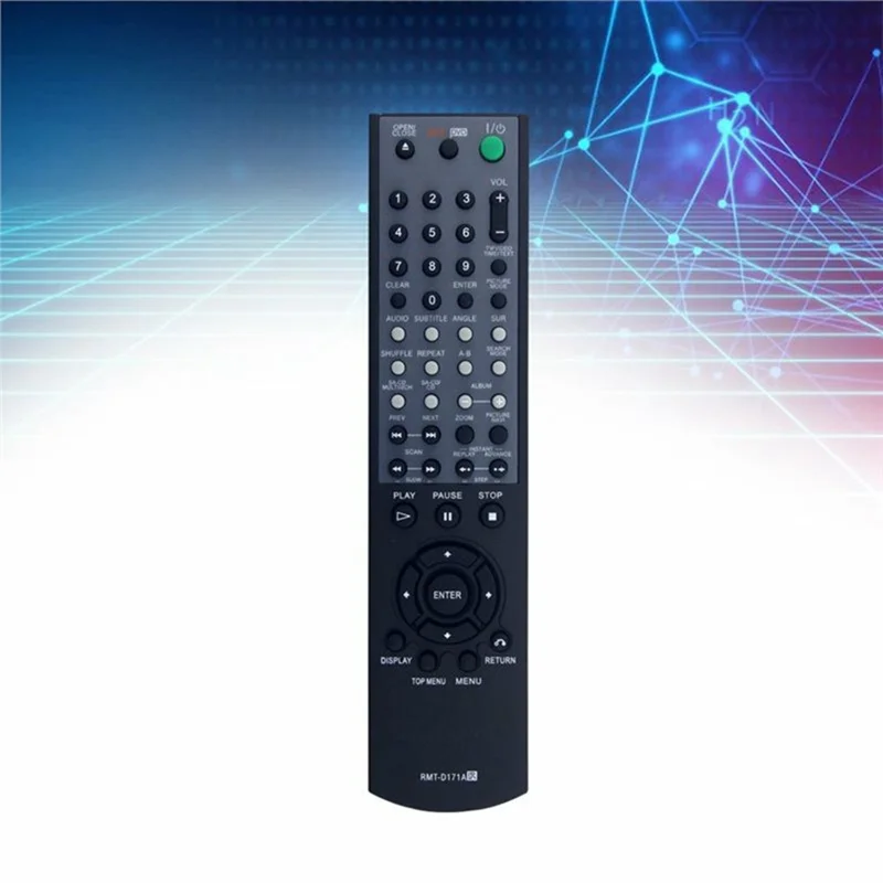 RMT-D171A For Sony DVD Wireless Remote Control Infrared Replacement Ergonomic Controller
