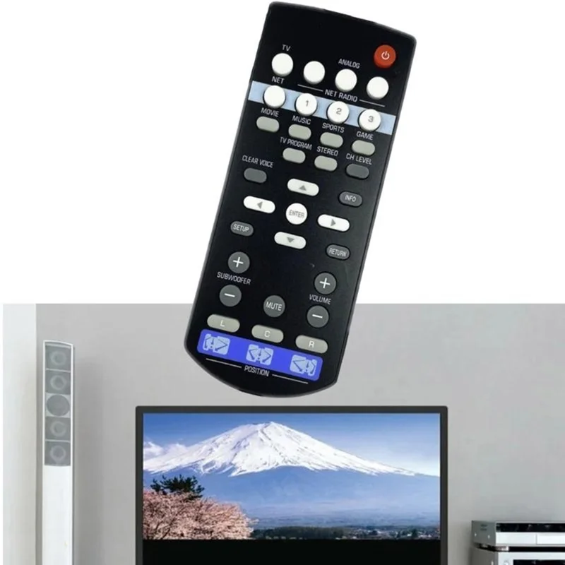 FSR86 ZP80780 For Yamaha Soundbar Ergonomic Remote Control 8m Range Infrared Wireless Controller