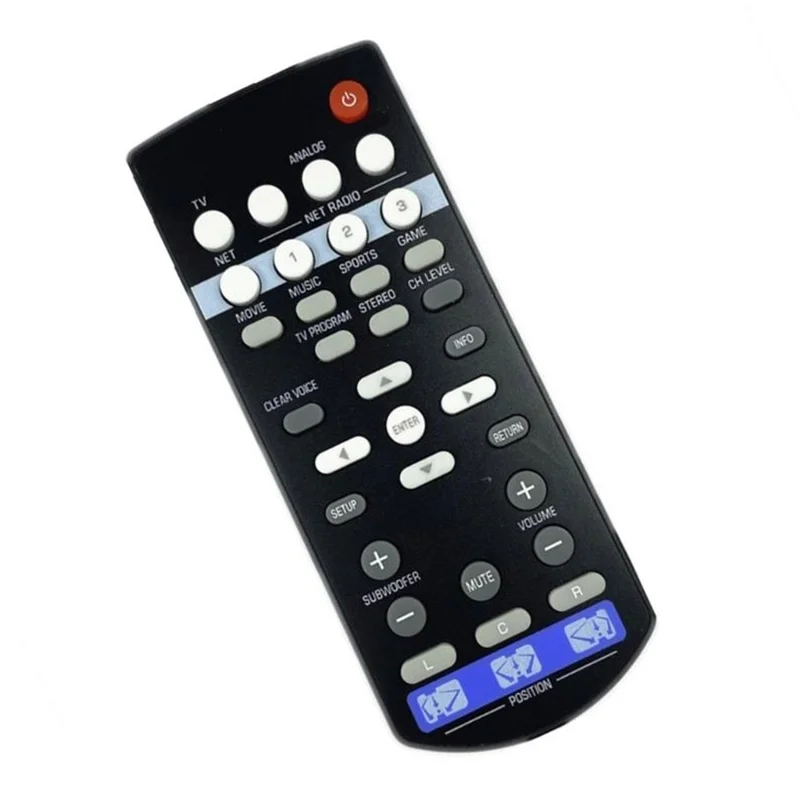 FSR86 ZP80780 For Yamaha Soundbar Ergonomic Remote Control 8m Range Infrared Wireless Controller