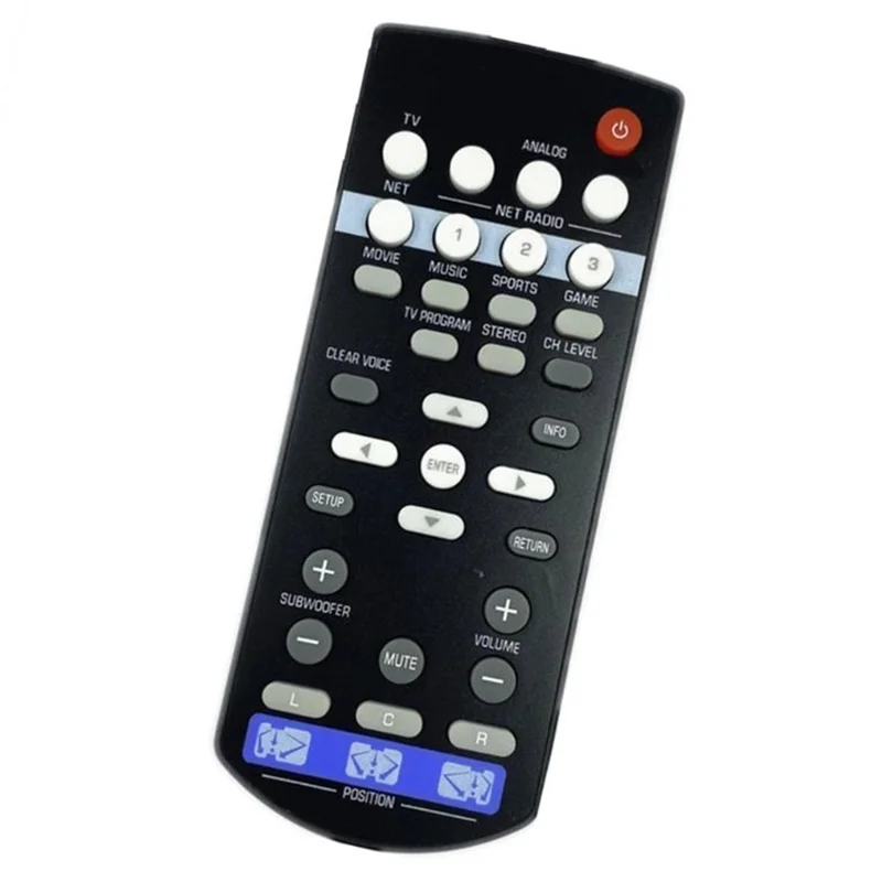 FSR86 ZP80780 For Yamaha Soundbar Ergonomic Remote Control 8m Range Infrared Wireless Controller