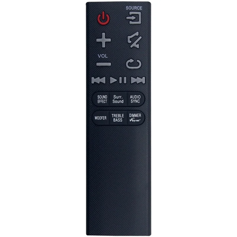 AH59-02632A För Samsung Soundbar Fjärrkontroll 10m Räckvidd Infraröd Kontrollenhet Ersättning