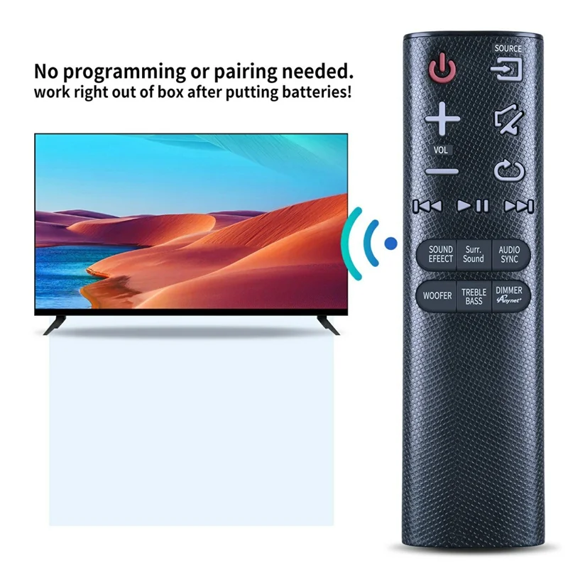 AH59-02632A För Samsung Soundbar Fjärrkontroll 10m Räckvidd Infraröd Kontrollenhet Ersättning