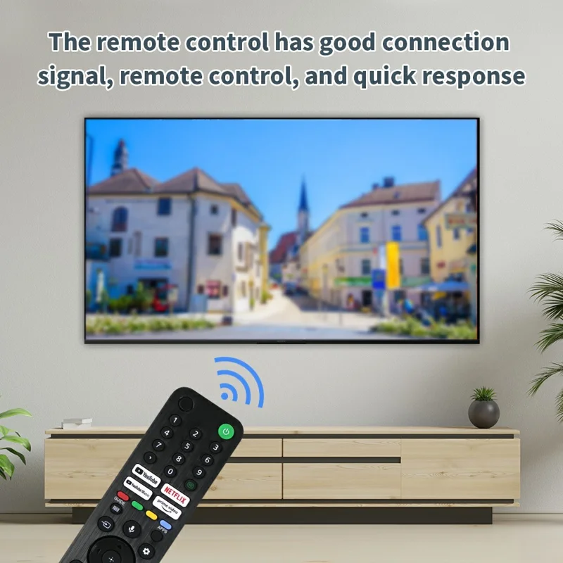 RMF-TX520P För Sony TV Infraröd Fjärrkontroll Ergonomisk Handhållen Fjärrkontroll (Stöder inte Röstfunktion)