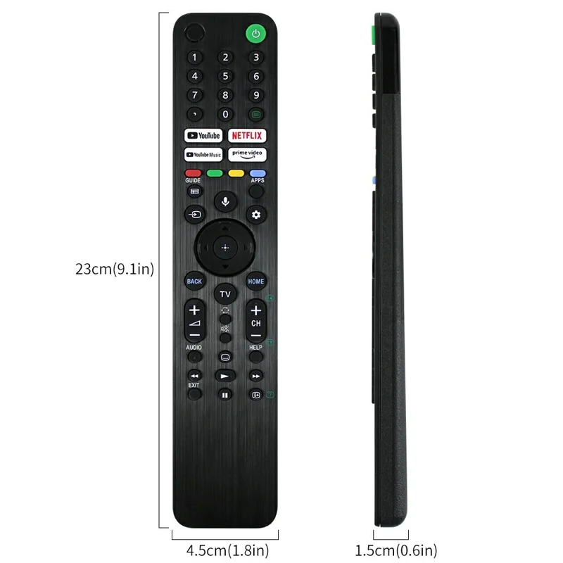 RMF-TX520P För Sony TV Infraröd Fjärrkontroll Ergonomisk Handhållen Fjärrkontroll (Stöder inte Röstfunktion)