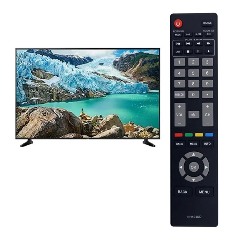 NH404UD Für MAGNAVOX Fernseher IR-Controller Fernbedienung mit Batteriebetrieb