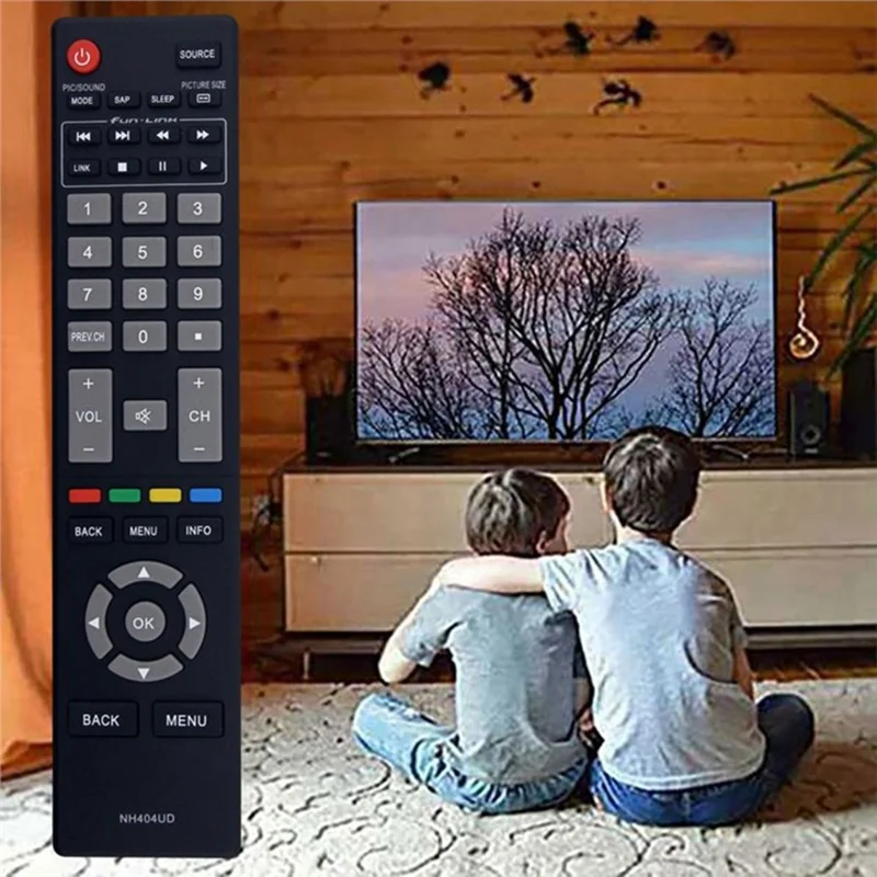 NH404UD Für MAGNAVOX Fernseher IR-Controller Fernbedienung mit Batteriebetrieb
