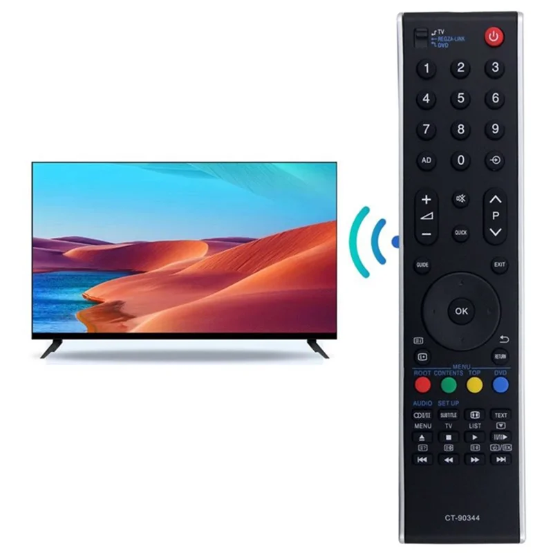 CT-90344 Für Toshiba TV-Fernbedienung ABS Ersatz Infrarot-Controller