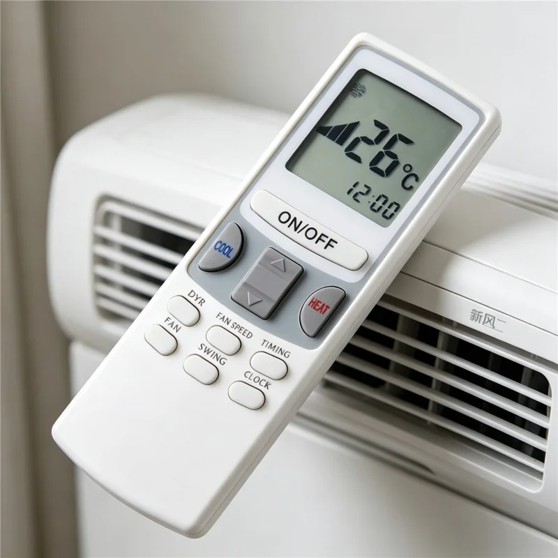 KTCL002 para control remoto infrarrojo de aire acondicionado Chunlan, reemplazo de control inalámbrico con alcance de 10 m