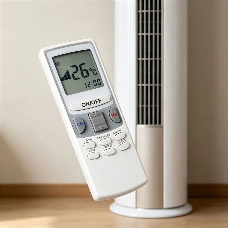 KTCL002 para control remoto infrarrojo de aire acondicionado Chunlan, reemplazo de control inalámbrico con alcance de 10 m