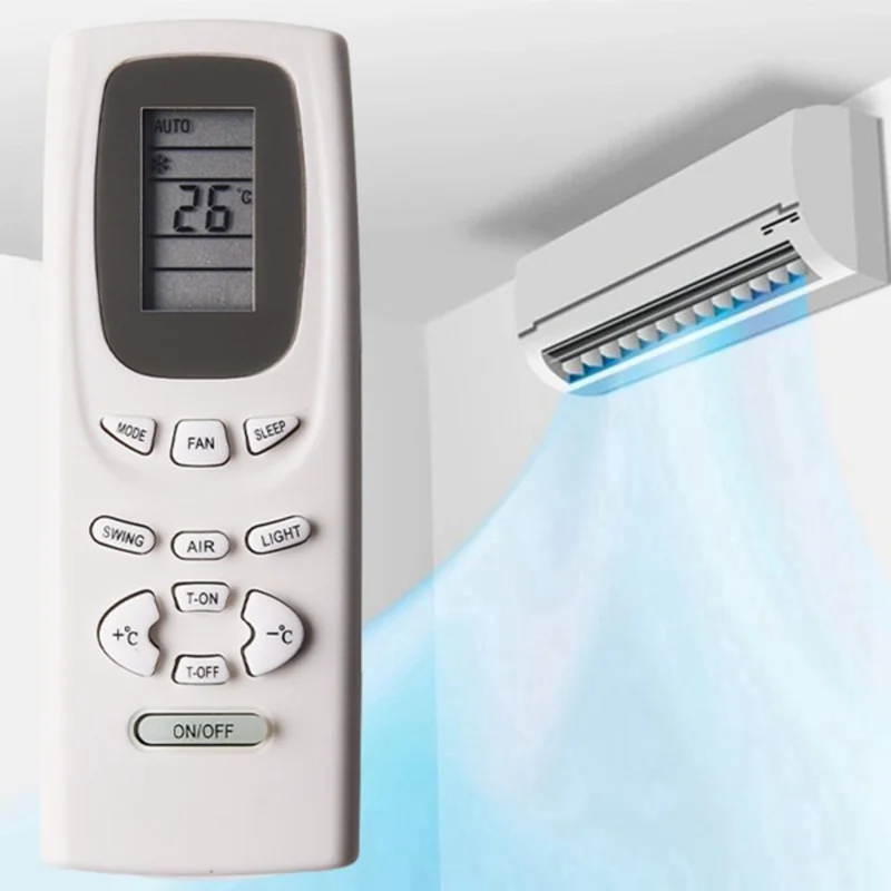 Mando a distancia infrarrojo Y512F2 para aire acondicionado Gree, reemplazo del control remoto, control inalámbrico con alcance de 10 m