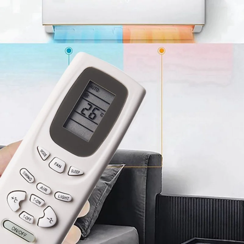Mando a distancia infrarrojo Y512F2 para aire acondicionado Gree, reemplazo del control remoto, control inalámbrico con alcance de 10 m