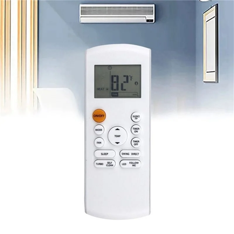 Mando a distancia por infrarrojos RG57A6 / BGEFU1 para aire acondicionado Midea, controlador de repuesto con alcance de 10 m
