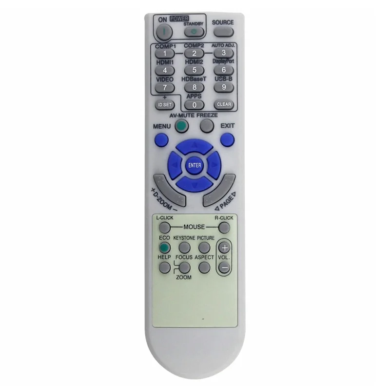 RD-472E For NEC Projector Infrared Remote Control Replacement Ergonomic Controller