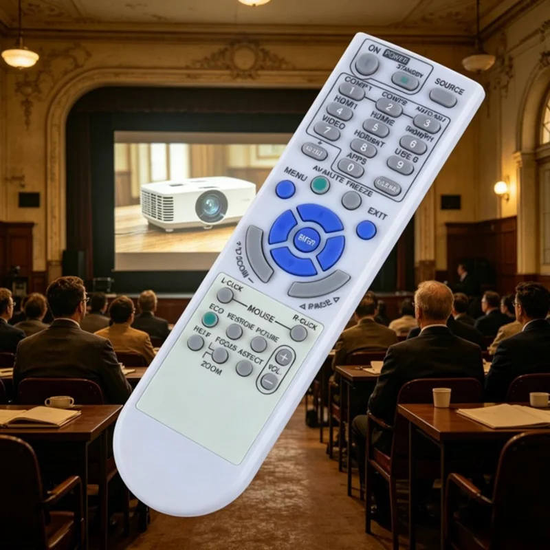 RD-472E For NEC Projector Infrared Remote Control Replacement Ergonomic Controller