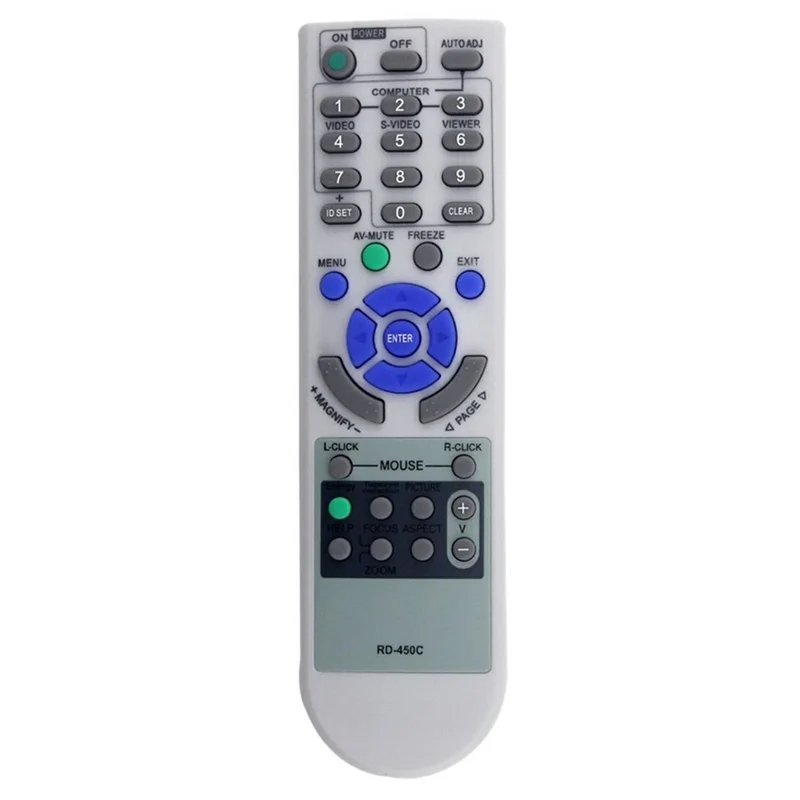 RD-450C Infrarot-Fernbedienung für NEC Projektor Ersatz, ergonomischer Controller