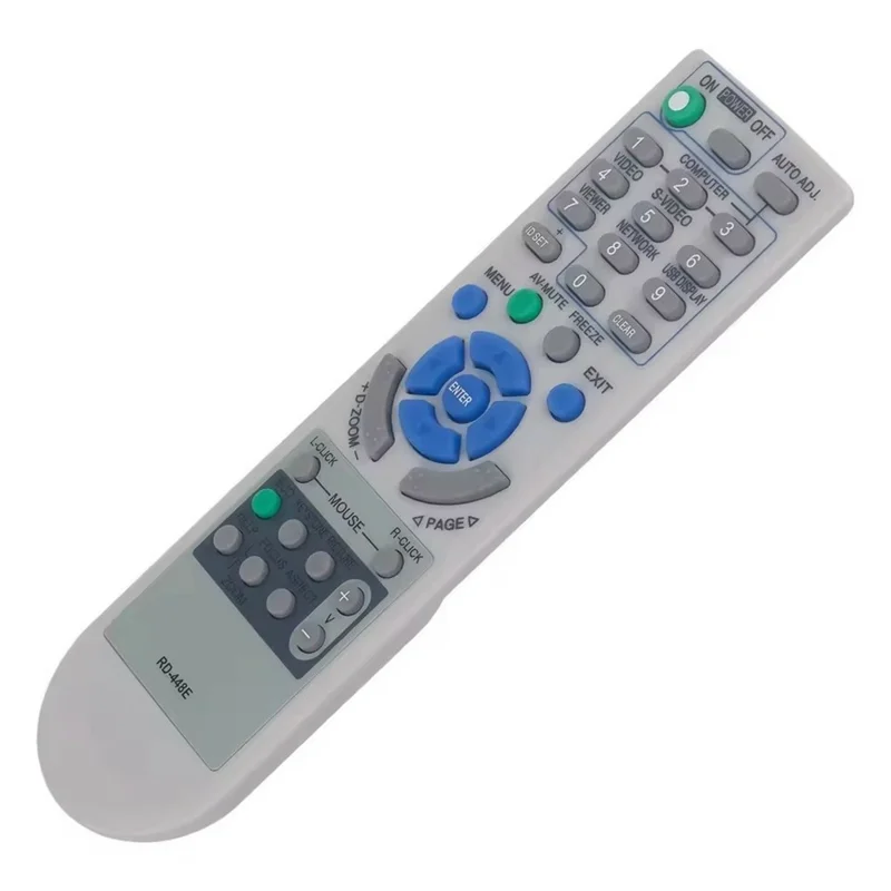 RD-448E für NEC Projektor Infrarot-Fernbedienung Ersatz ergonomischer Controller
