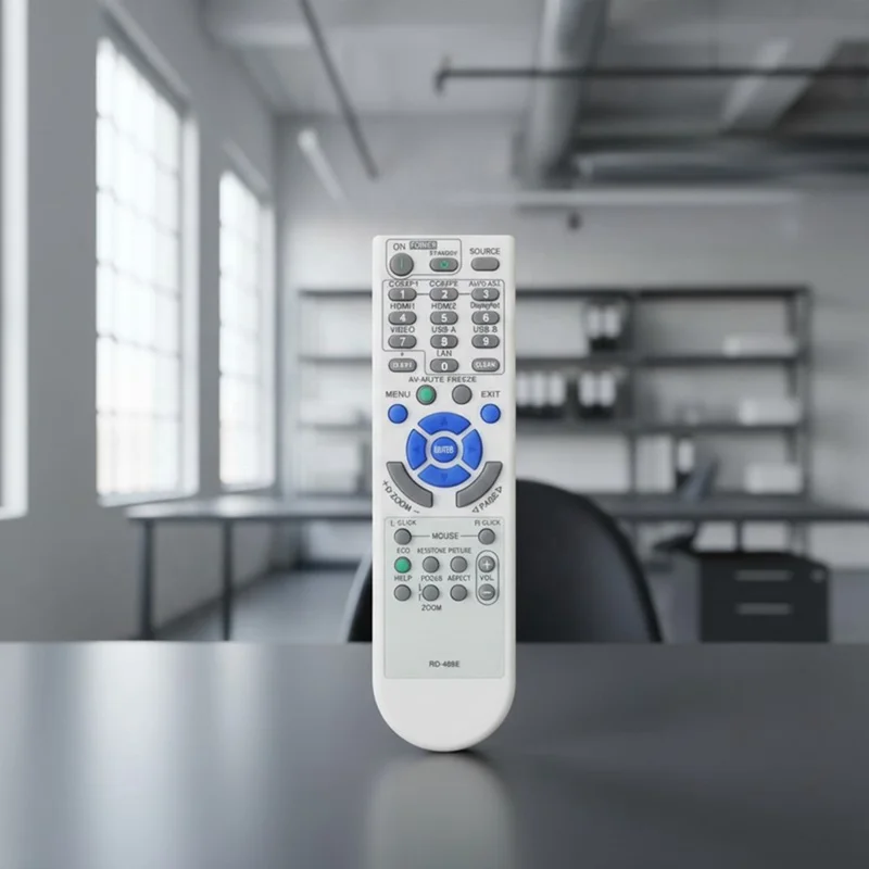 Télécommande infrarouge RD-469E pour projecteur NEC, remplacement ergonomique
