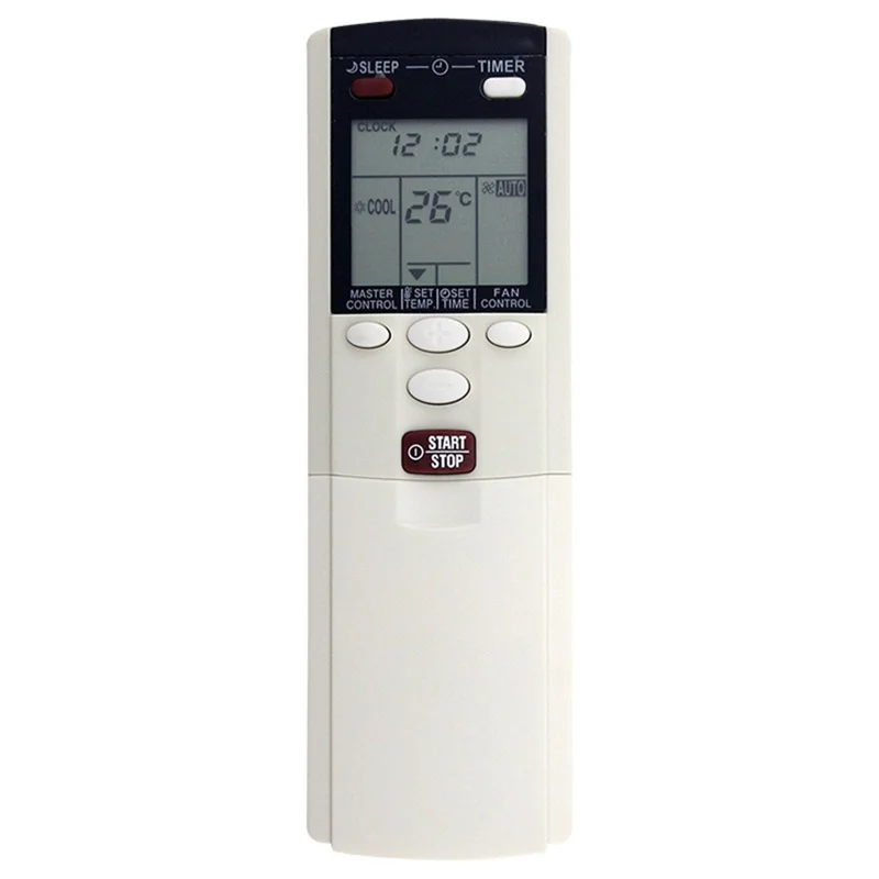Comando Remoto Infravermelhos AR-DL2 para Ar Condicionado Fujitsu, Alcance de 10 m, Controlador com Ecrã LCD, Substituição