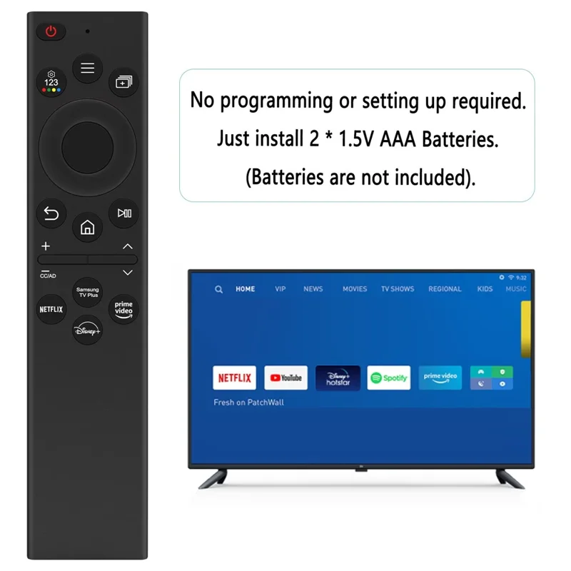 BN59-01385A For Samsung TV Remote Control Infrared Replacement Long Range Handheld Controller