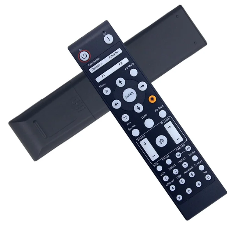 IR2508 Ergonomic Infrared Remote Control for Optoma Projectors, 10m Unobstructed Range, Battery Powered