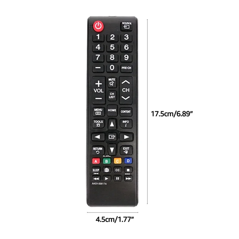 AA59-00817A Fernbedienung Ersatz kompatibel mit Samsung Smart TV