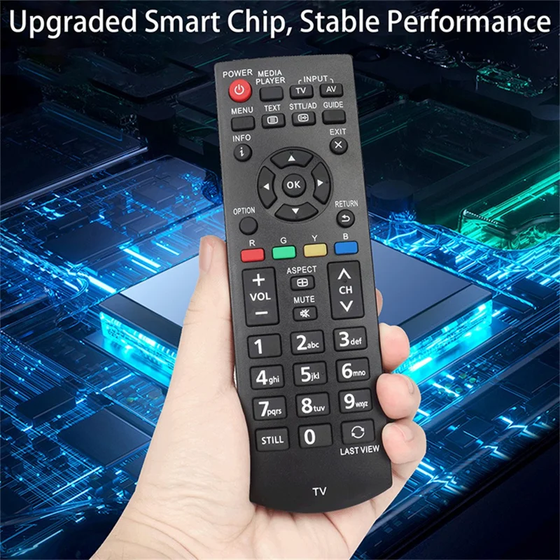 N2QAYB000818 For Panasonic TV Remote Control 10m Range Infrared Wireless Replacement Controller