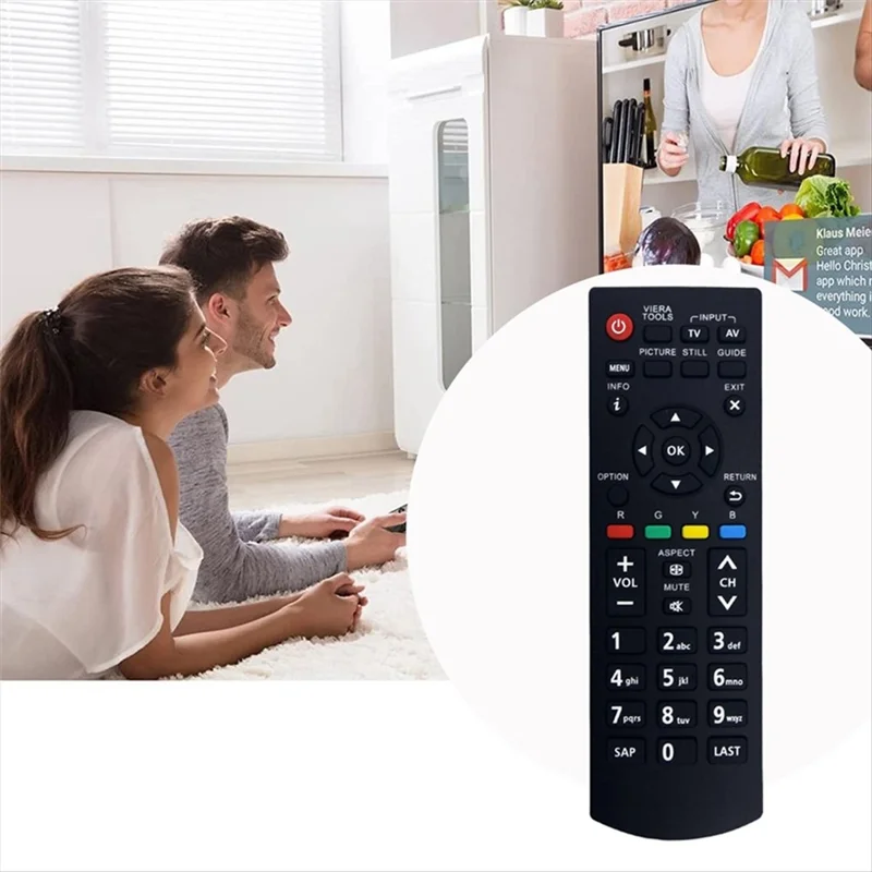 N2QAYB000822 For Panasonic TV Remote Control 10m Range Infrared Wireless Replacement Controller