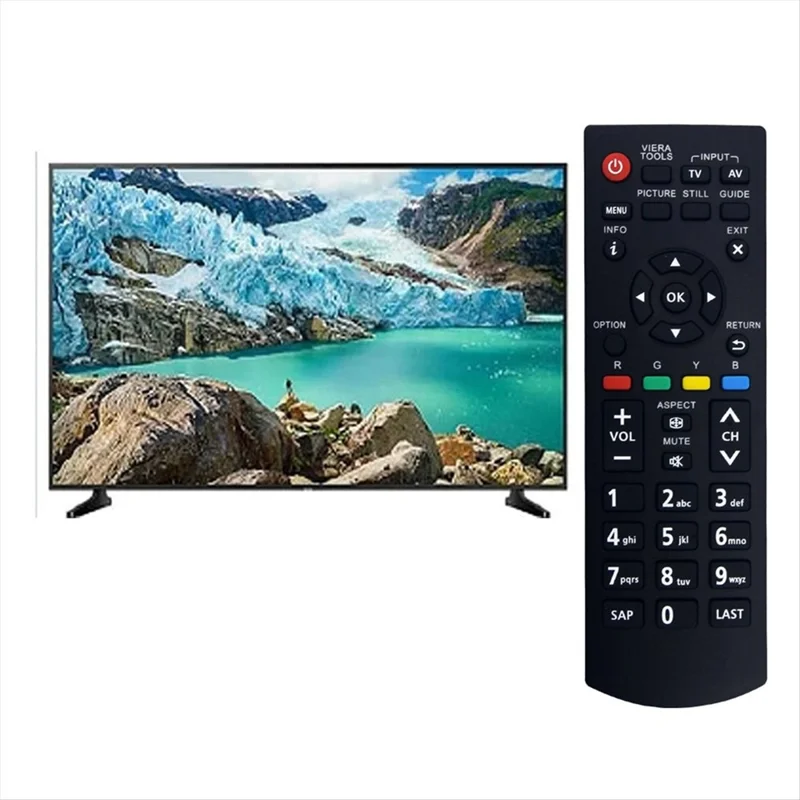 N2QAYB000822 For Panasonic TV Remote Control 10m Range Infrared Wireless Replacement Controller