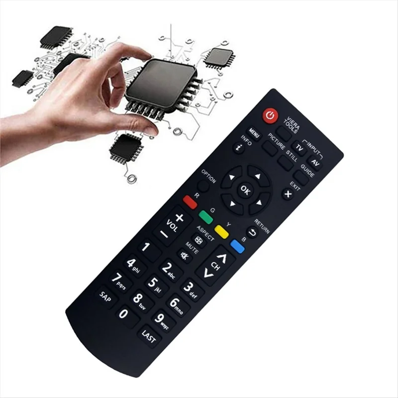 N2QAYB000822 For Panasonic TV Remote Control 10m Range Infrared Wireless Replacement Controller
