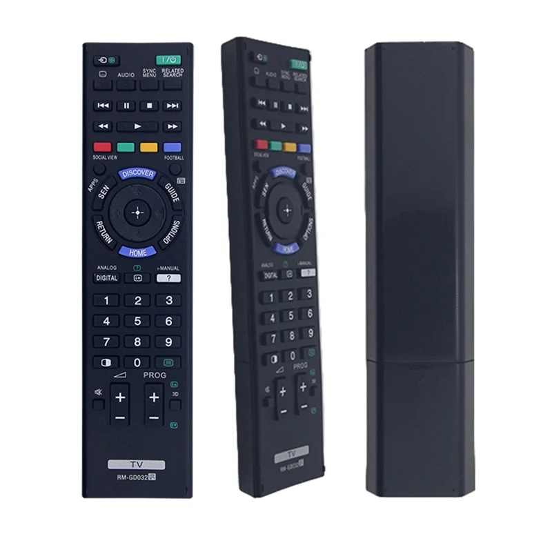 RM-GD032 For Sony TV Remote Control Battery Operated Infrared Replacement Controller
