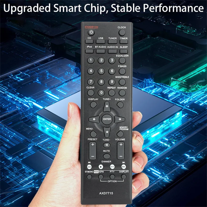 AXD7715 For Pioneer AV Receiver Remote Control 10m Range Infrared Handheld Controller Replacement