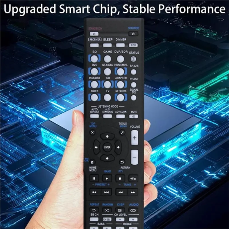 AXD7719 For Pioneer AV Receiver Remote Control 10m Range Infrared Handheld Controller Replacement