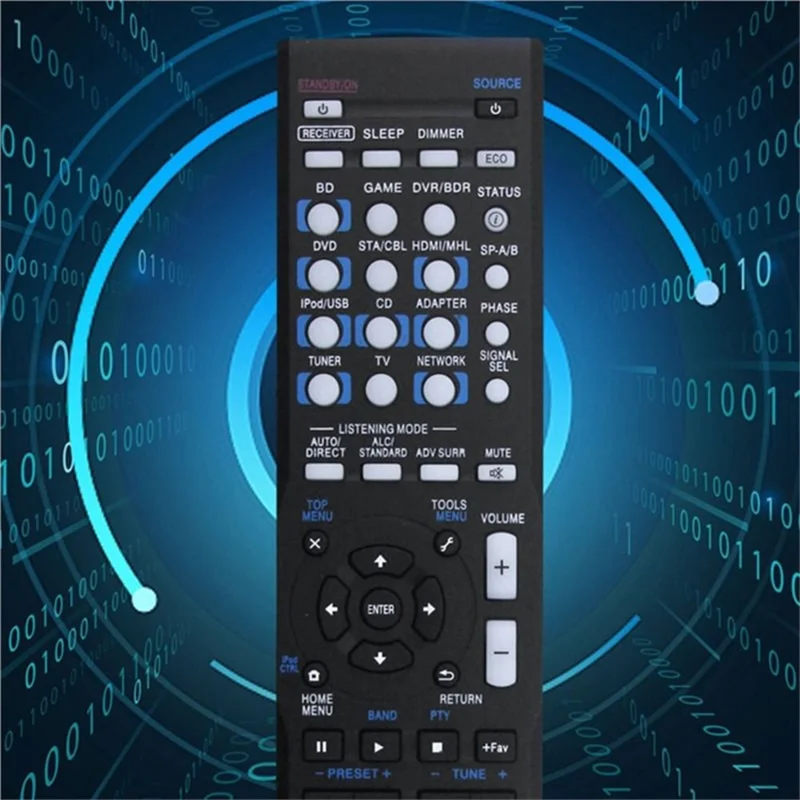 AXD7719 For Pioneer AV Receiver Remote Control 10m Range Infrared Handheld Controller Replacement