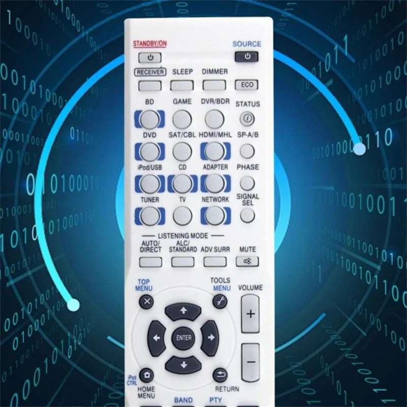AXD7736 For Pioneer AV Receiver Remote Control 10m Range Infrared Handheld Controller Replacement