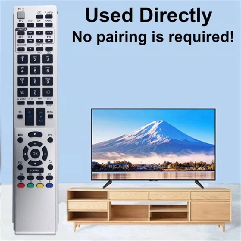 GB074WJSA For Sharp TV Remote Control 10m Range Infrared Television Controller